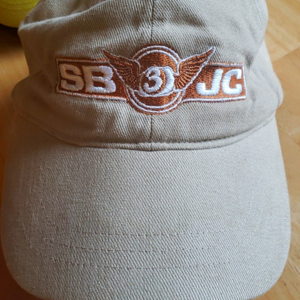 Cream colored hat